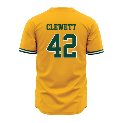 Baylor - NCAA Baseball : Camden Clewett - Gold Jersey-1