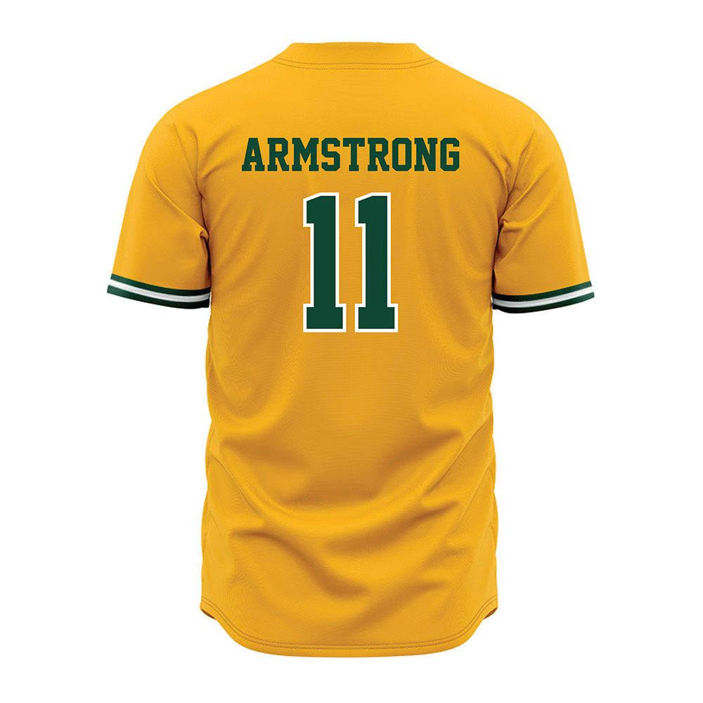 Baylor - NCAA Baseball : Tyce Armstrong - Gold Jersey-1