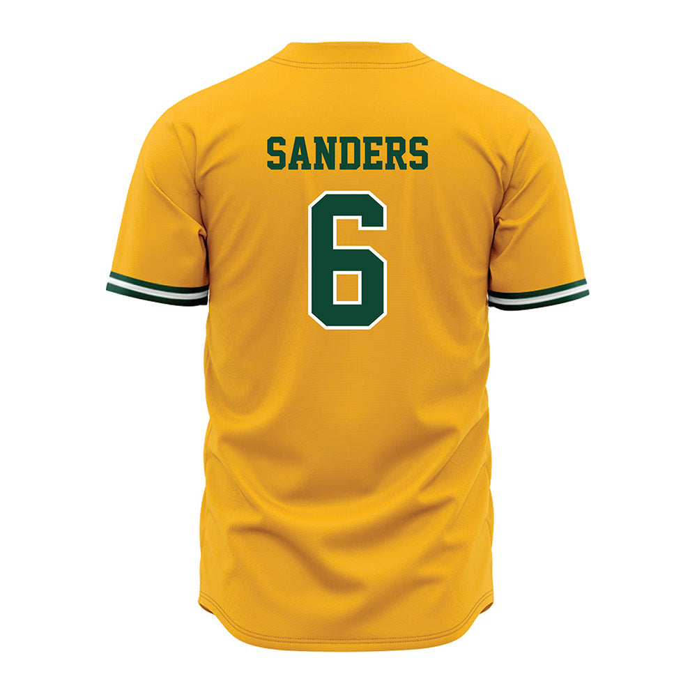 Baylor - NCAA Baseball : Travis Sanders - Gold Jersey-1