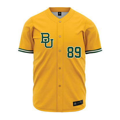 Baylor - NCAA Baseball : RJ Ruais - Gold Jersey-0