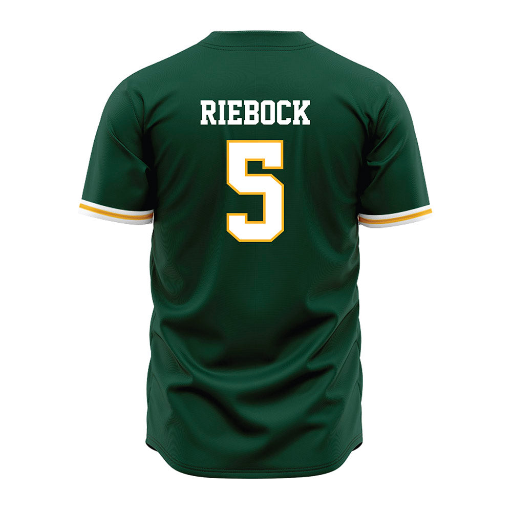 Baylor - NCAA Baseball : Pearson Riebock - Green Jersey-1