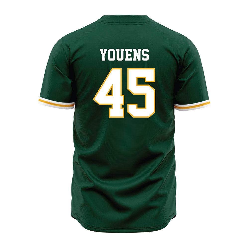 Baylor - NCAA Baseball : John Youens - Green Jersey-1