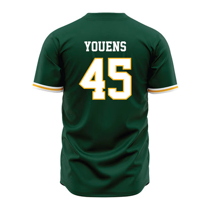 Baylor - NCAA Baseball : John Youens - Green Jersey-1