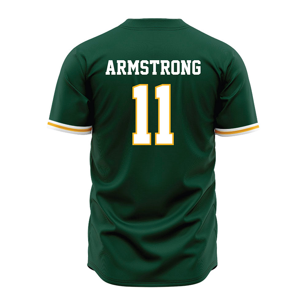 Baylor - NCAA Baseball : Tyce Armstrong - Green Jersey-1