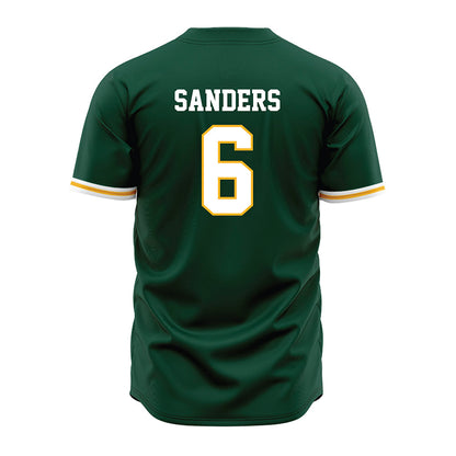 Baylor - NCAA Baseball : Travis Sanders - Green Jersey-1