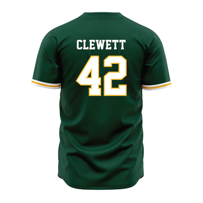 Baylor - NCAA Baseball : Camden Clewett - Green Jersey-1