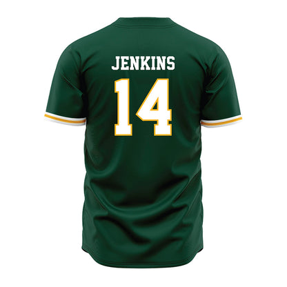 Baylor - NCAA Baseball : Samuel Jenkins - Green Jersey-1