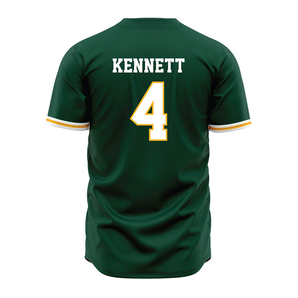 Baylor - NCAA Baseball : JJ Kennett - Green Jersey-1