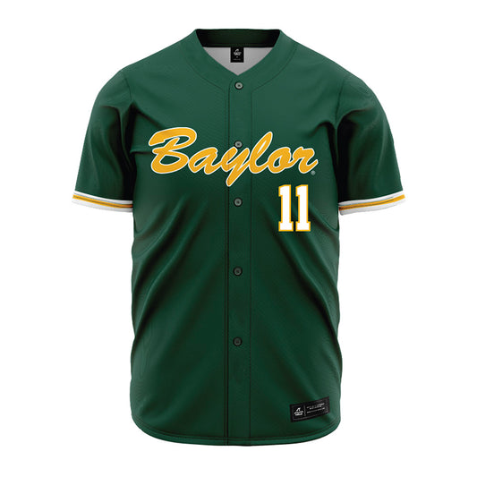 Baylor - NCAA Baseball : Tyce Armstrong - Green Jersey-0
