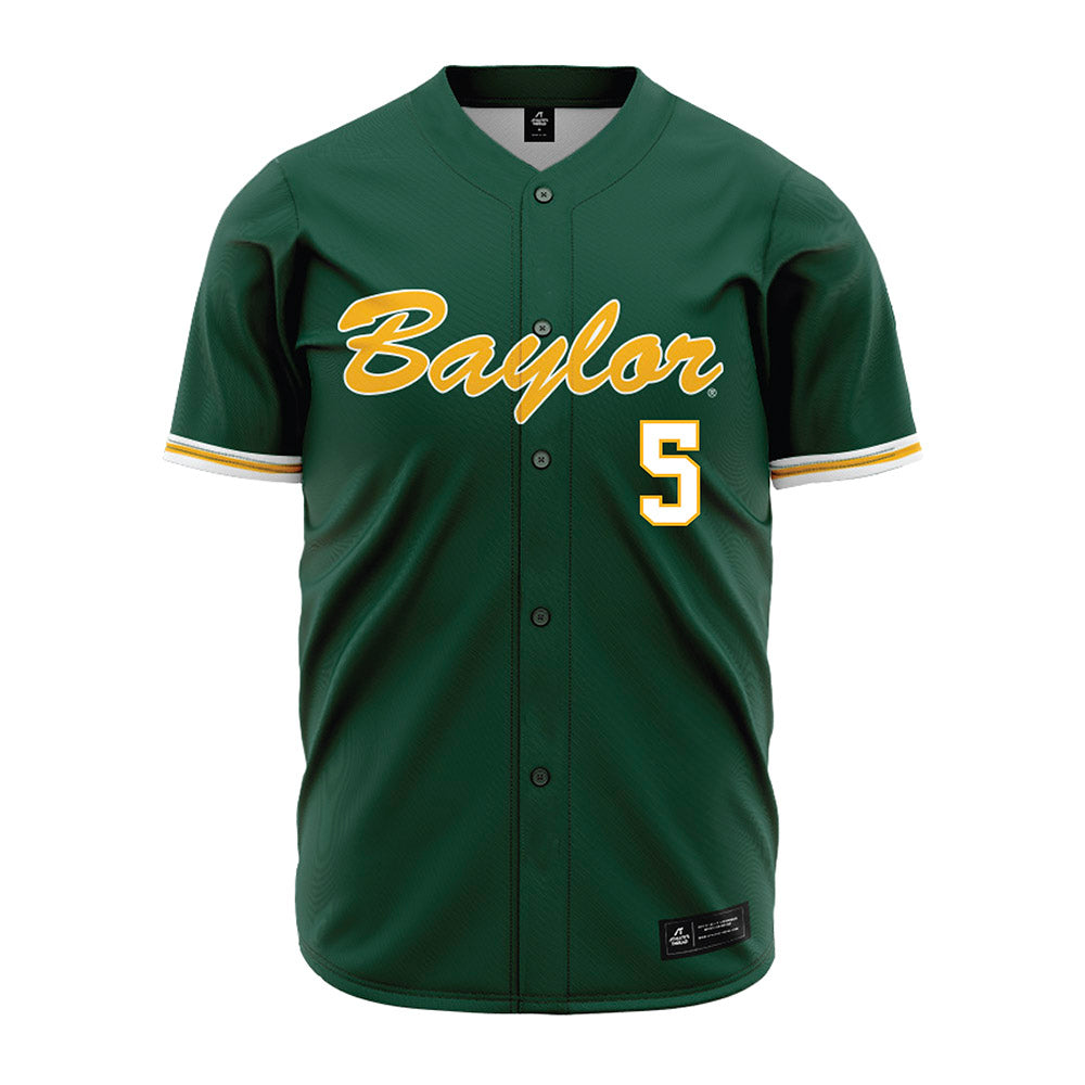 Baylor - NCAA Baseball : Pearson Riebock - Green Jersey-0