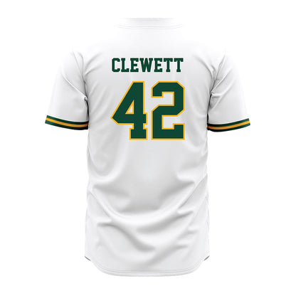 Baylor - NCAA Baseball : Camden Clewett - White Jersey-1