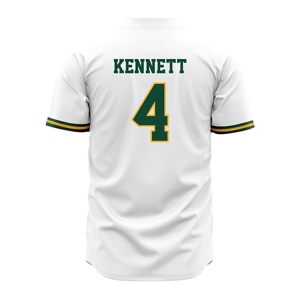 Baylor - NCAA Baseball : JJ Kennett - White Jersey-1