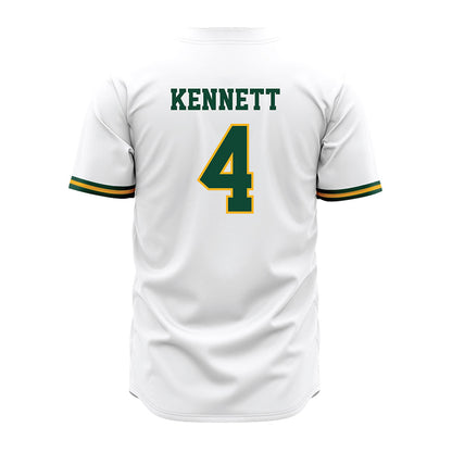 Baylor - NCAA Baseball : JJ Kennett - White Jersey-1