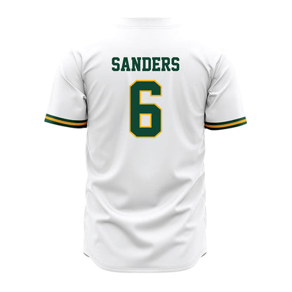 Baylor - NCAA Baseball : Travis Sanders - White Jersey-1
