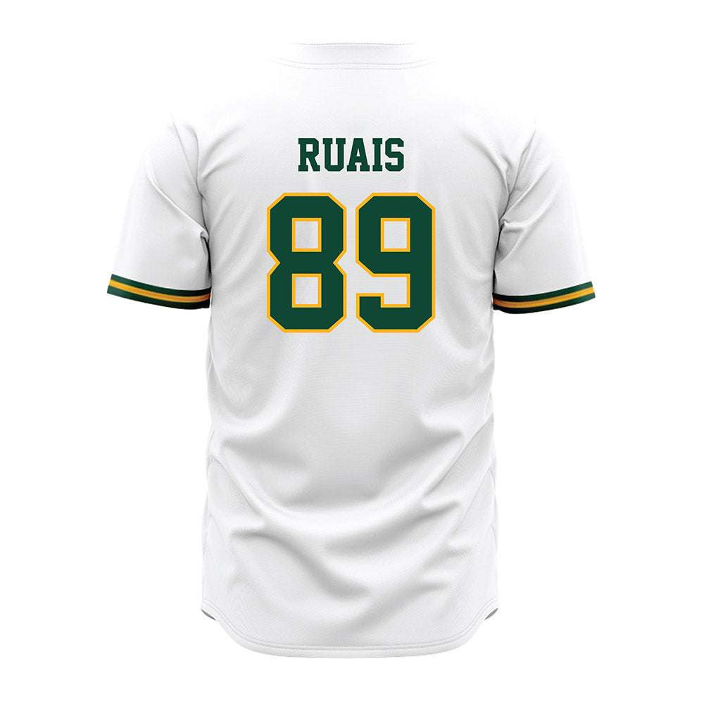 Baylor - NCAA Baseball : RJ Ruais - White Jersey-1