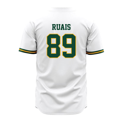 Baylor - NCAA Baseball : RJ Ruais - White Jersey-1