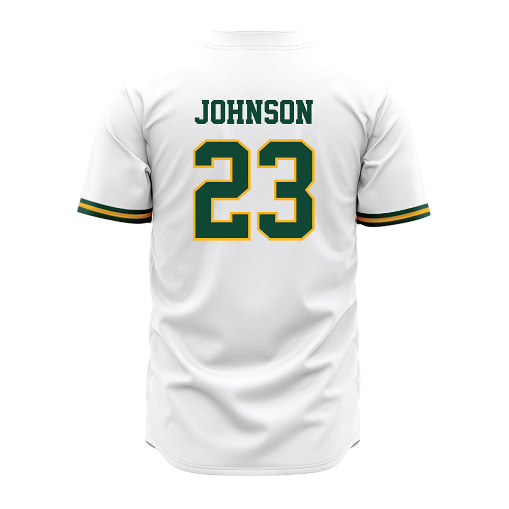 Baylor - NCAA Baseball : Ty Johnson - White Jersey-1