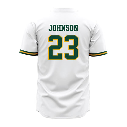 Baylor - NCAA Baseball : Ty Johnson - White Jersey-1
