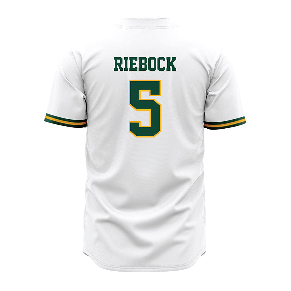 Baylor - NCAA Baseball : Pearson Riebock - White Jersey-1