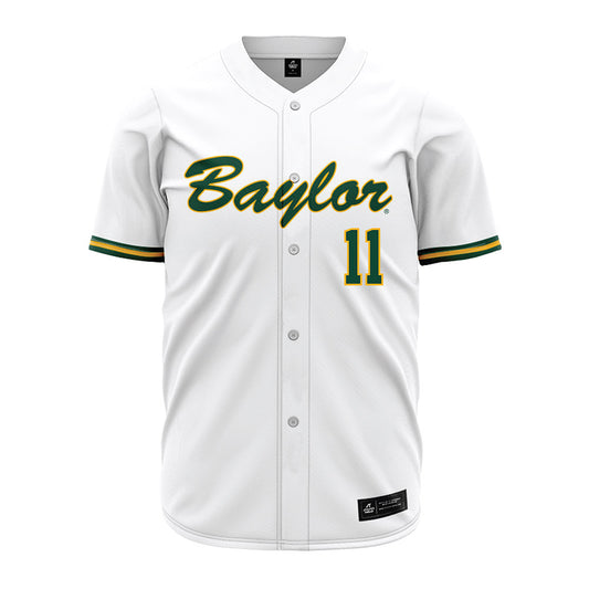 Baylor - NCAA Baseball : Tyce Armstrong - White Jersey-0