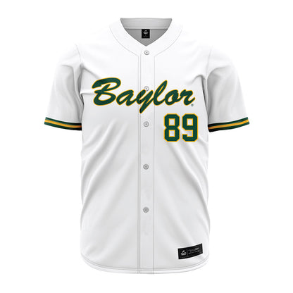 Baylor - NCAA Baseball : RJ Ruais - White Jersey-0