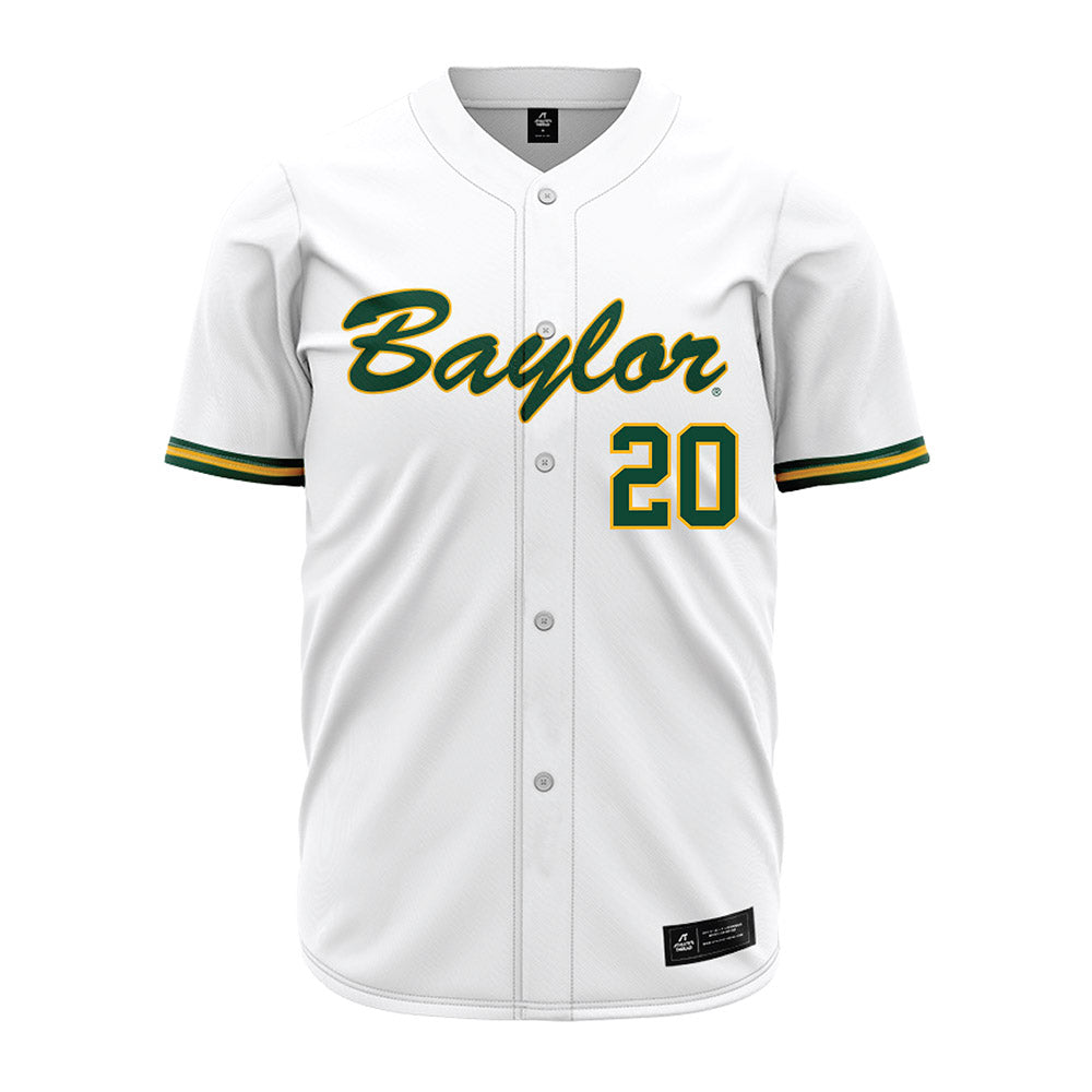 Baylor - NCAA Baseball : Cash McDade - White Jersey-0