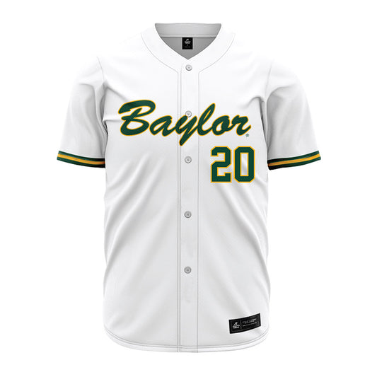 Baylor - NCAA Baseball : Cash McDade - White Jersey-0