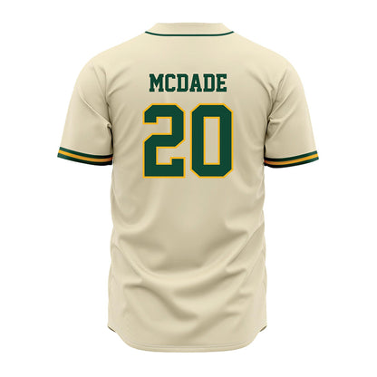 Baylor - NCAA Baseball : Cash McDade - Cream Jersey-1