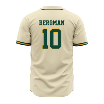Baylor - NCAA Baseball : Brayden Bergman - Cream Jersey-1