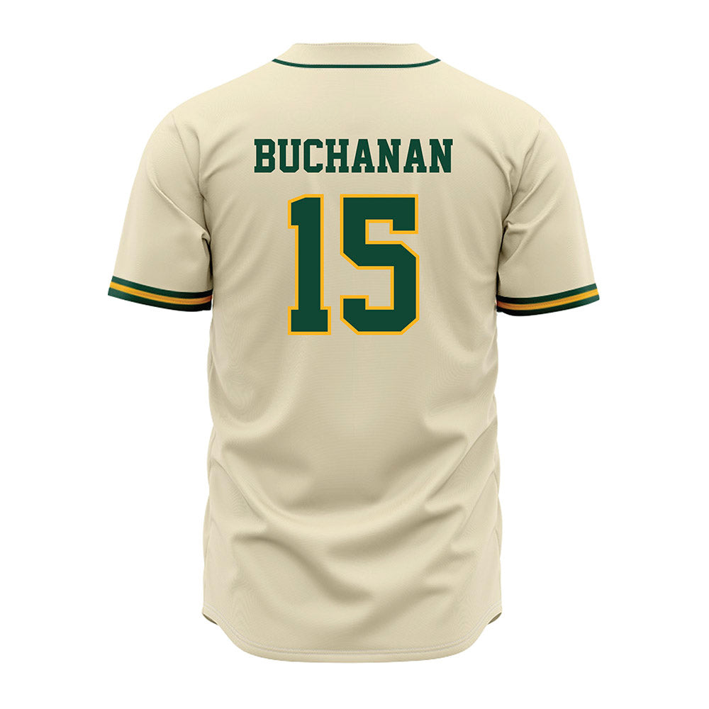 Baylor - NCAA Baseball : Brayden Buchanan - Cream Jersey-1