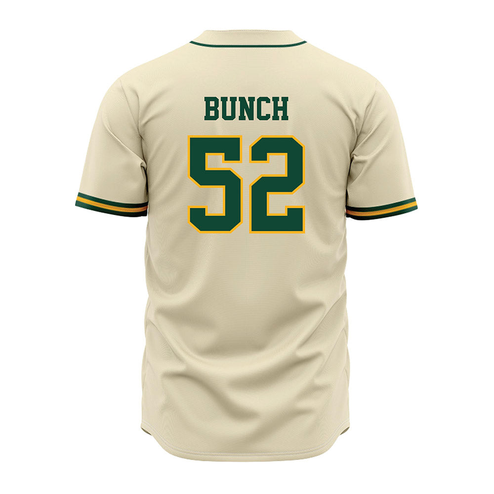 Baylor - NCAA Baseball : Caleb Bunch - Cream Jersey-1