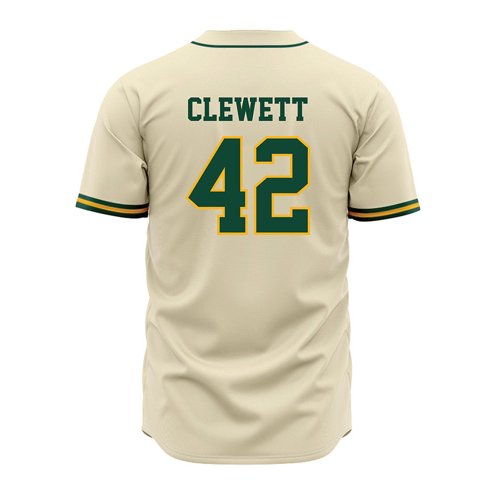 Baylor - NCAA Baseball : Camden Clewett - Cream Jersey-1