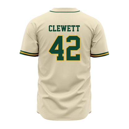 Baylor - NCAA Baseball : Camden Clewett - Cream Jersey-1