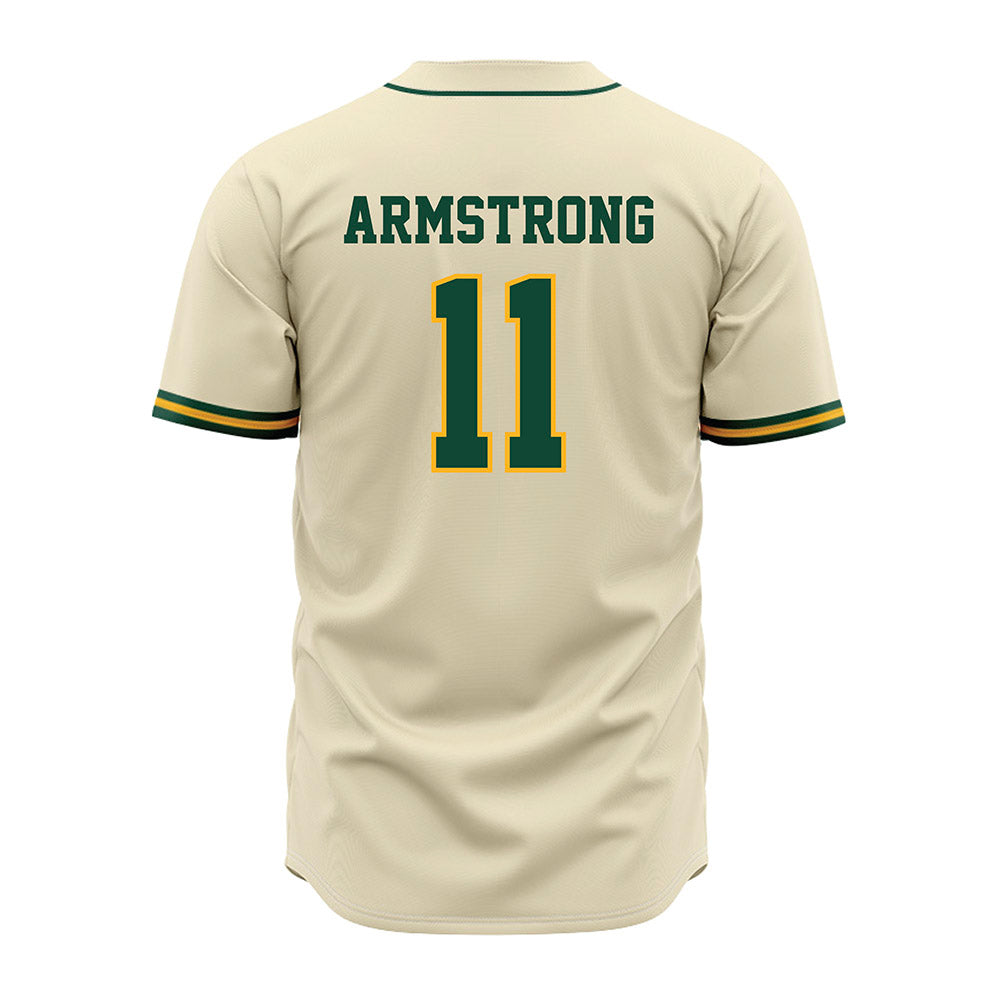 Baylor - NCAA Baseball : Tyce Armstrong - Cream Jersey-1
