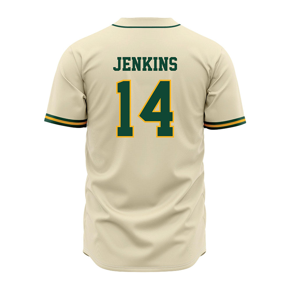 Baylor - NCAA Baseball : Samuel Jenkins - Cream Jersey-1