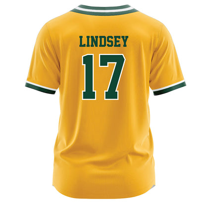 Baylor - NCAA Softball : Gigi Lindsey - Gold Jersey-1