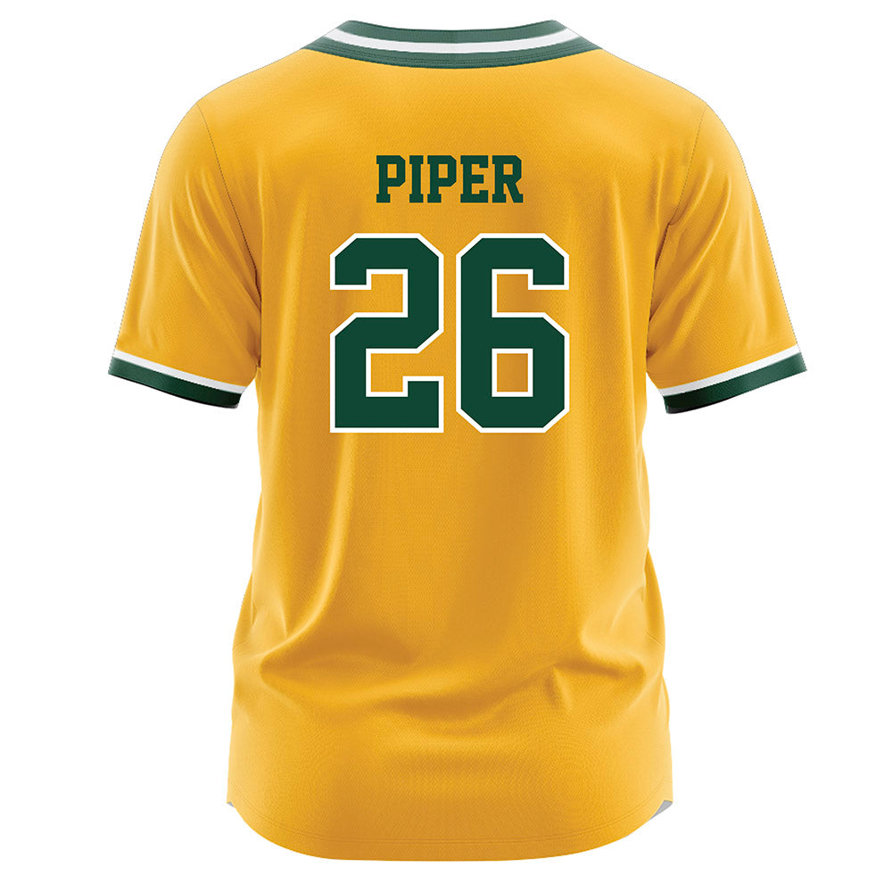 Baylor - NCAA Softball : Faith Piper - Gold Jersey-1
