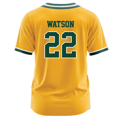 Baylor - NCAA Softball : Ana Watson - Gold Jersey-1