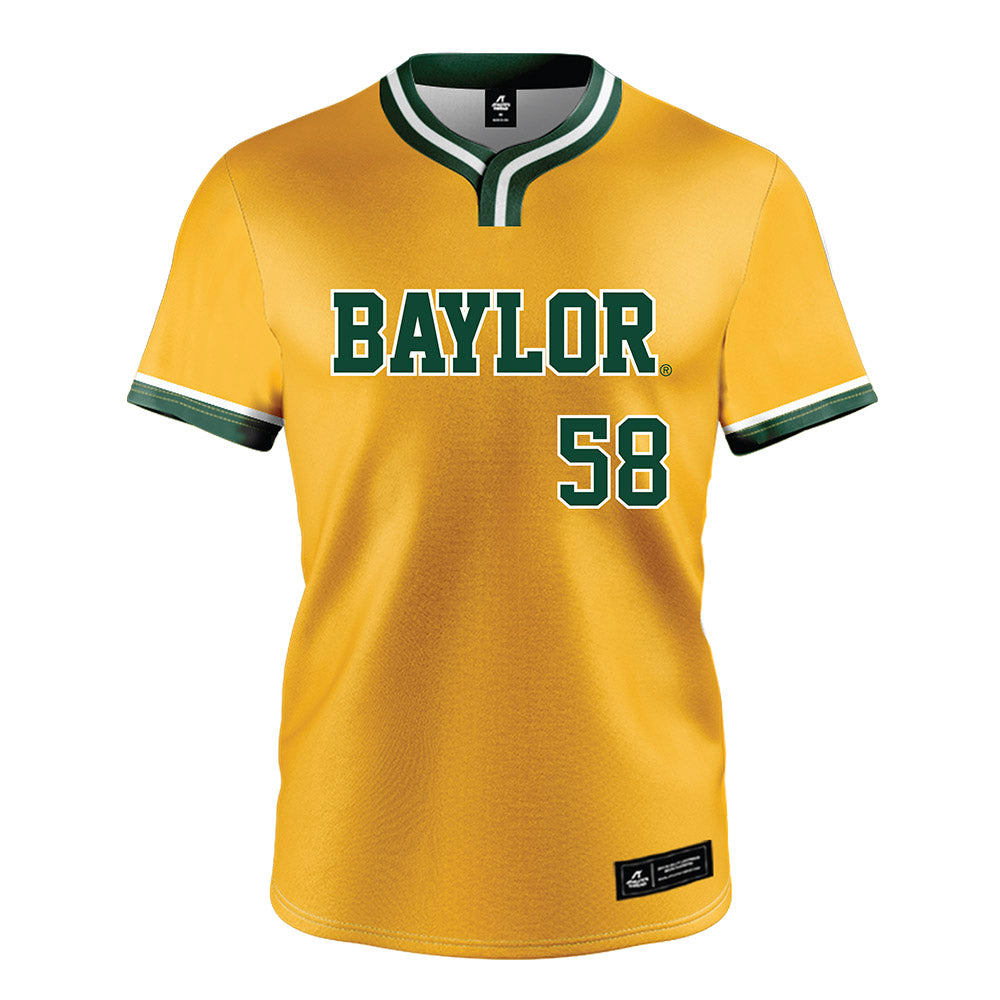 Baylor - NCAA Softball : Averie Waddell - Gold Jersey-0