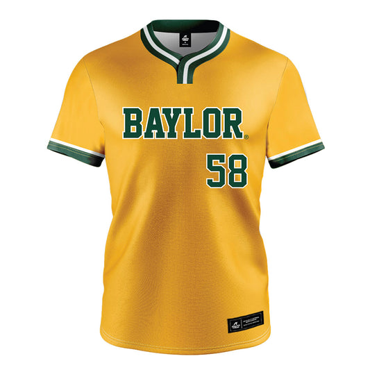 Baylor - NCAA Softball : Averie Waddell - Gold Jersey-0