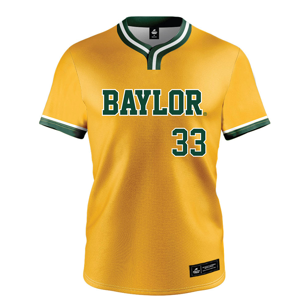Baylor - NCAA Softball : Olivia Buettner - Gold Jersey-0