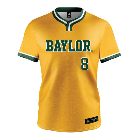 Baylor - NCAA Softball : Lexie Warncke - Gold Jersey-0