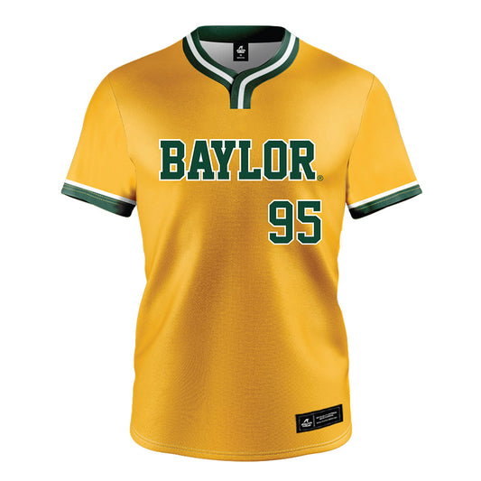 Baylor - NCAA Softball : Abigail Flores - Gold Jersey-0