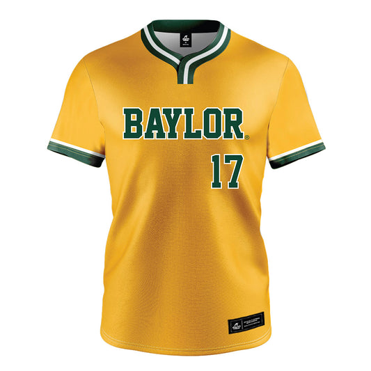 Baylor - NCAA Softball : Georgia Lindsey - Gold Jersey-0