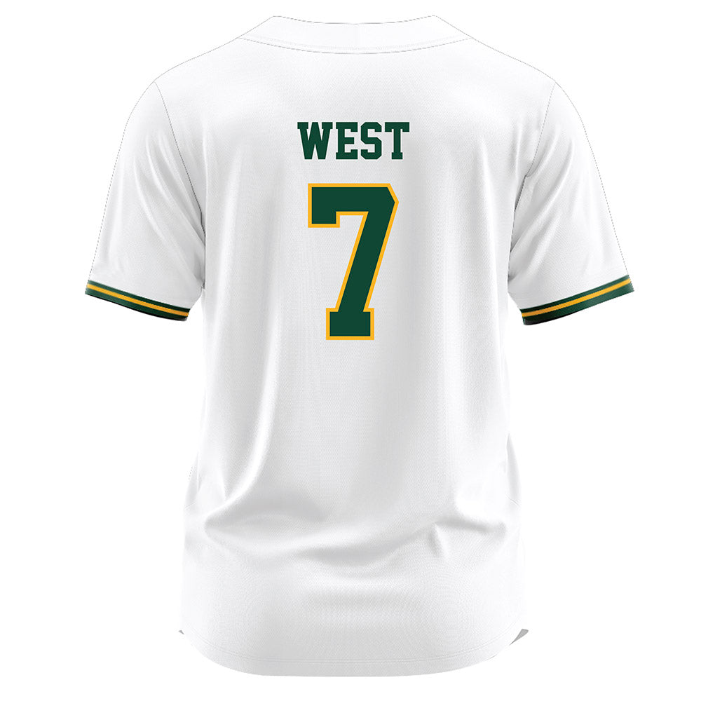 Baylor - NCAA Softball : Kaci West - White Jersey-1