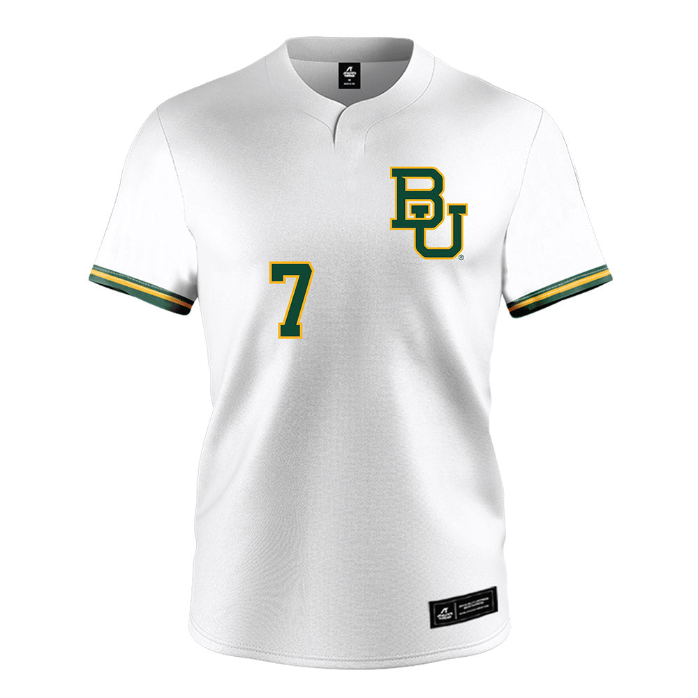 Baylor - NCAA Softball : Kaci West - White Jersey-0
