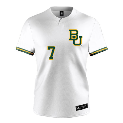 Baylor - NCAA Softball : Kaci West - White Jersey-0