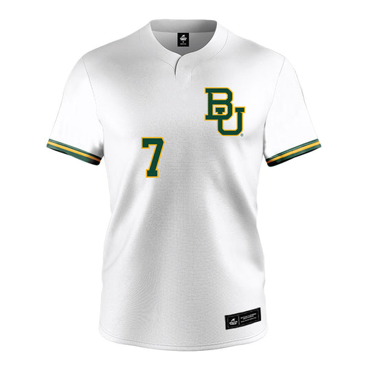 Baylor - NCAA Softball : Kaci West - White Jersey-0