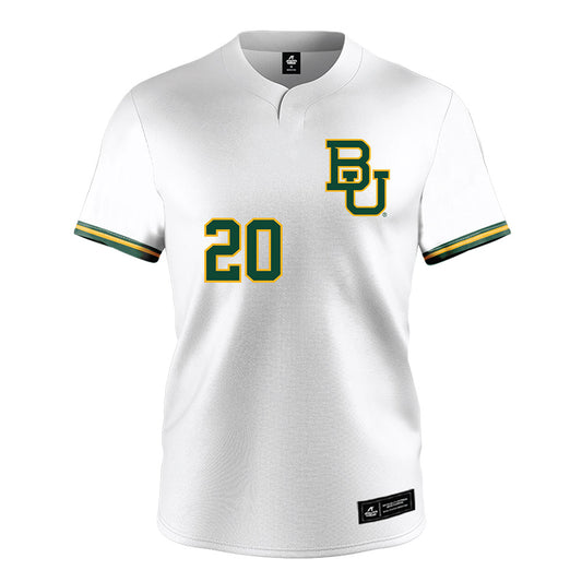 Baylor - NCAA Softball : Gianna Gusman - White Jersey-0