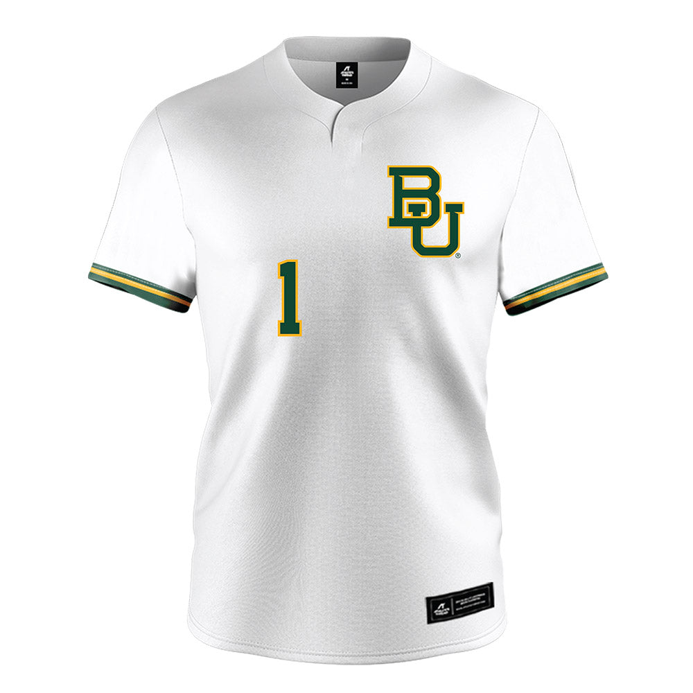 Baylor - NCAA Softball : Leah Cran - White Jersey-0